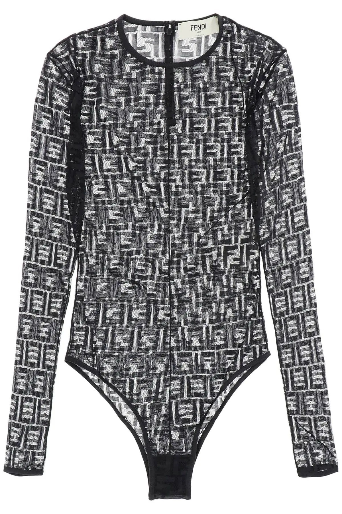 Fendi Black Lace BodySuit – RCR Luxury Boutique