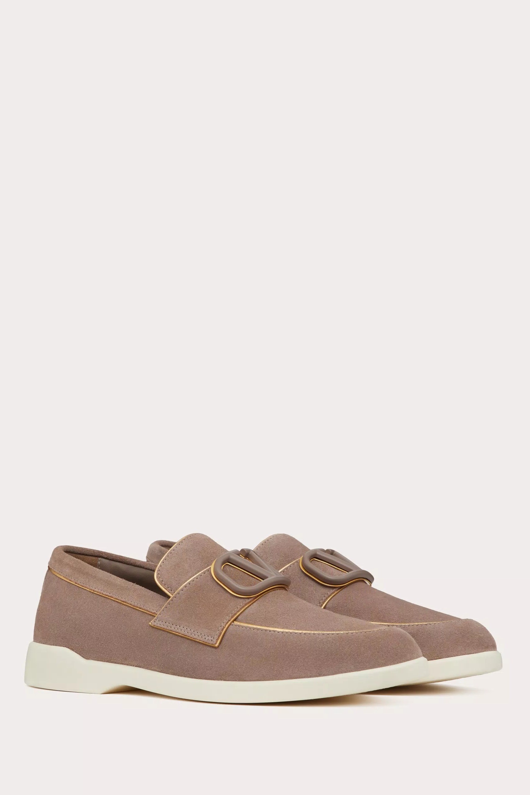 Leisure Flowers leather loafer - Clay