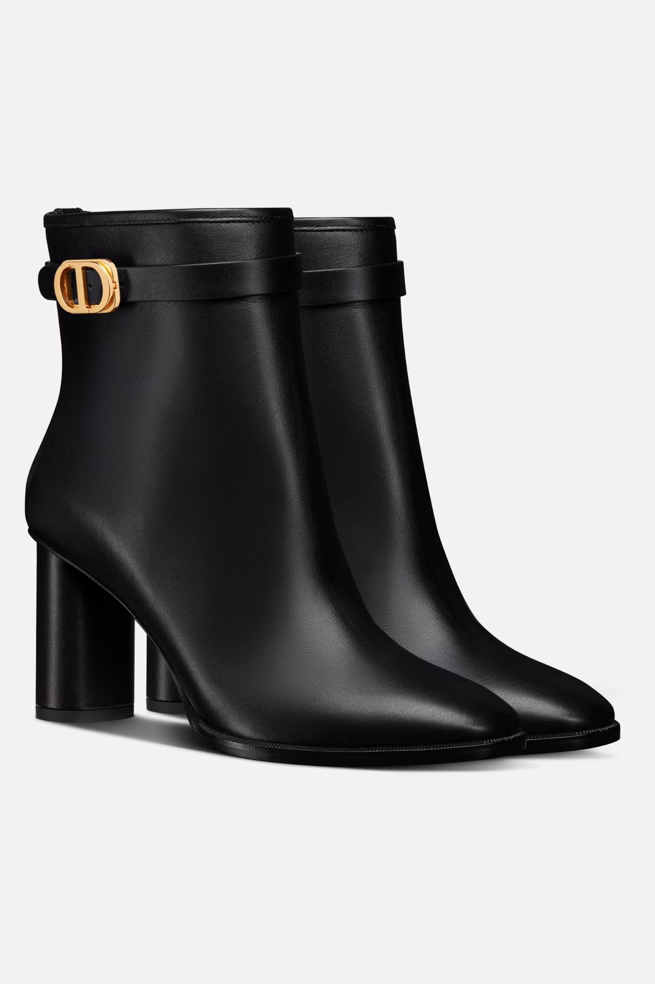 Dior Empreinte Heeled Ankle Boot - black