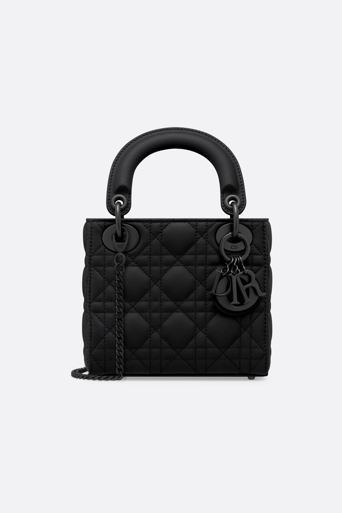 Dior -  Lady Dior Mini  bag - black