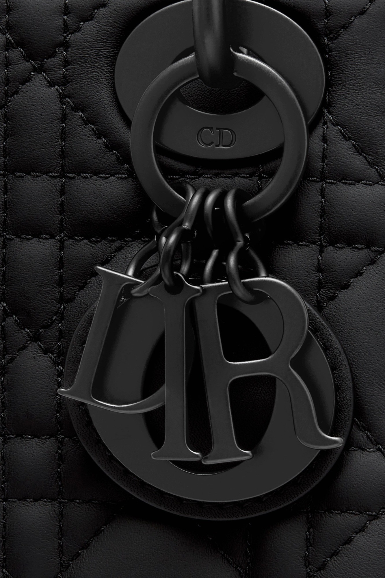  Lady Dior Mini  bag - black