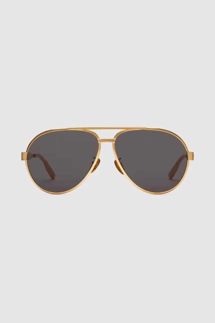 AVIATOR FRAME SUNGLASSES - Gold