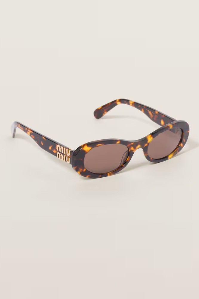 Miu Glimpse sunglasses - brown