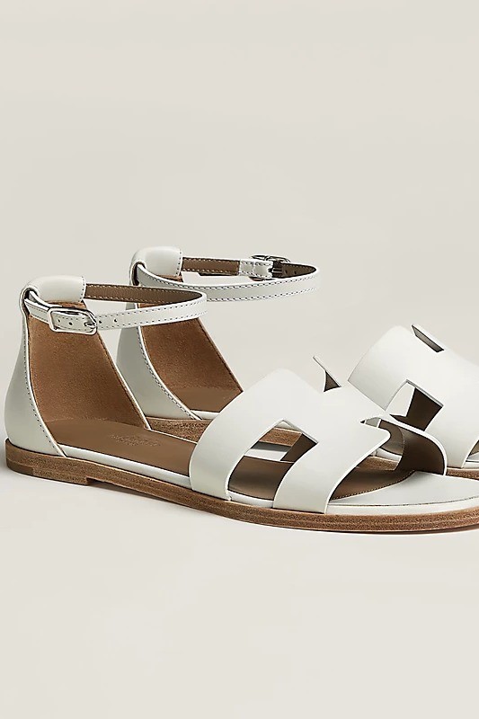 Santorini sandal -  White