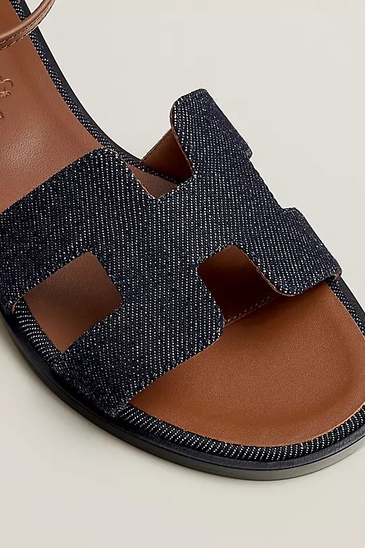 Hermès - Santorini sandal - Blue