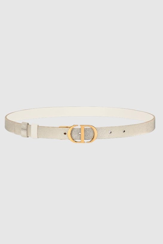 Dior - 30 Montaigne Reversible Belt - Gold