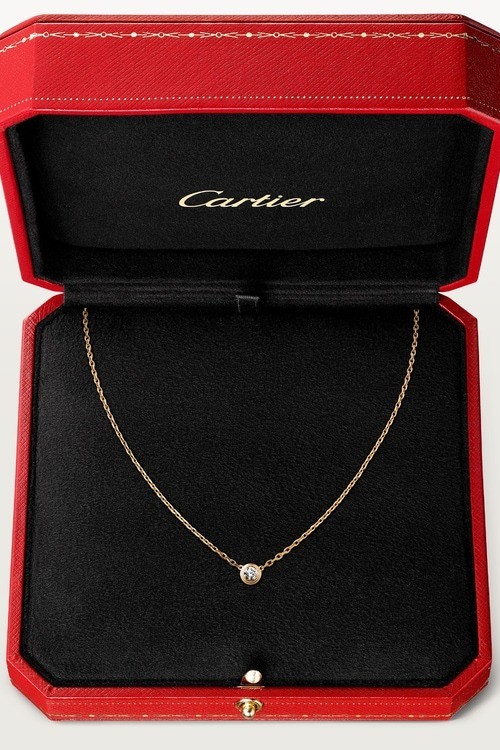 CARTIER D'AMOUR NECKLACE, SMALL MODEL - Yellow Gold