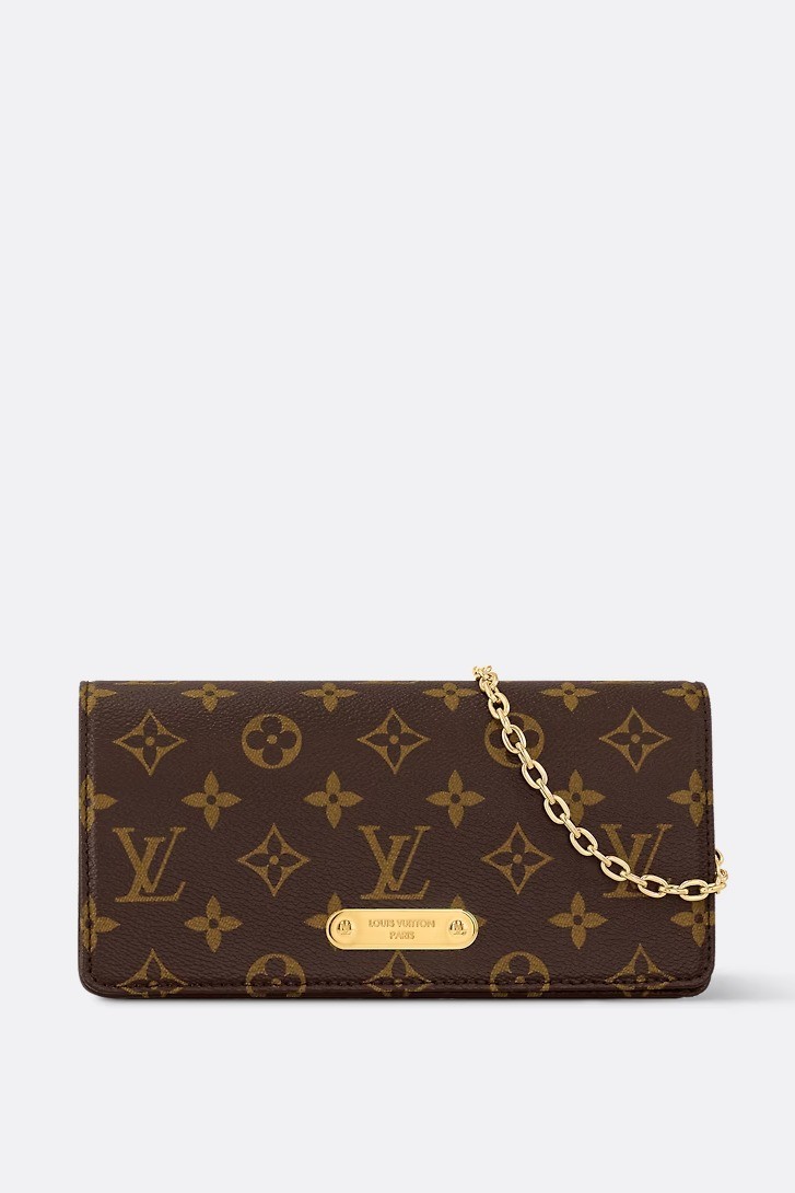 Louis Vuitton - Lily Wallet On Chain - Brown