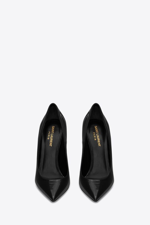OPYUM PUMPS IN PATENT LEATHER - Black