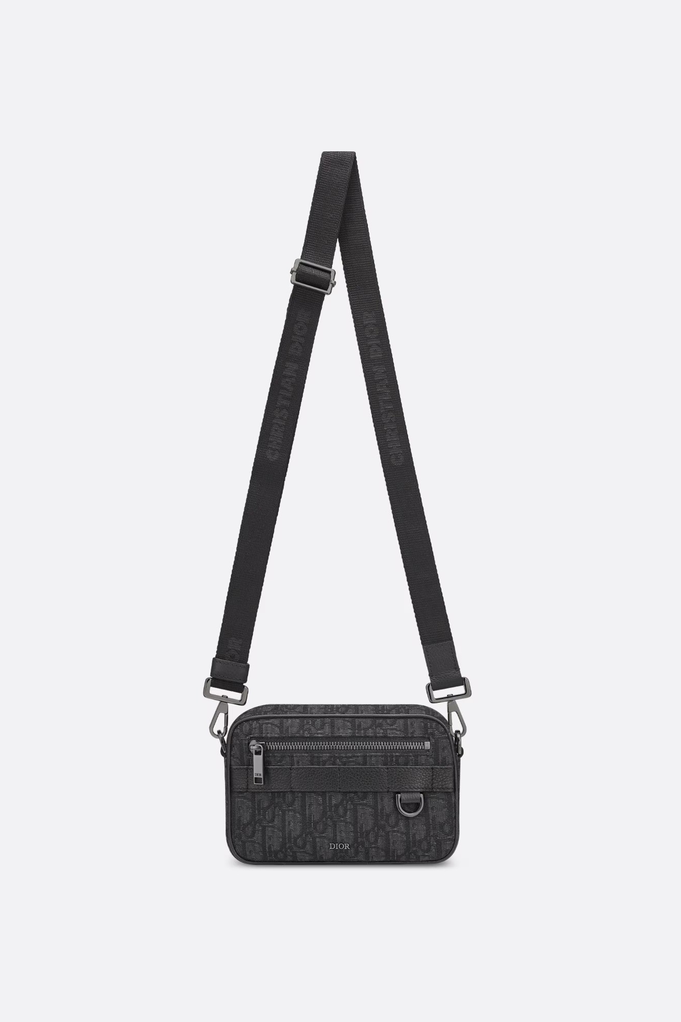 Mini Safari Bag with Strap - Black