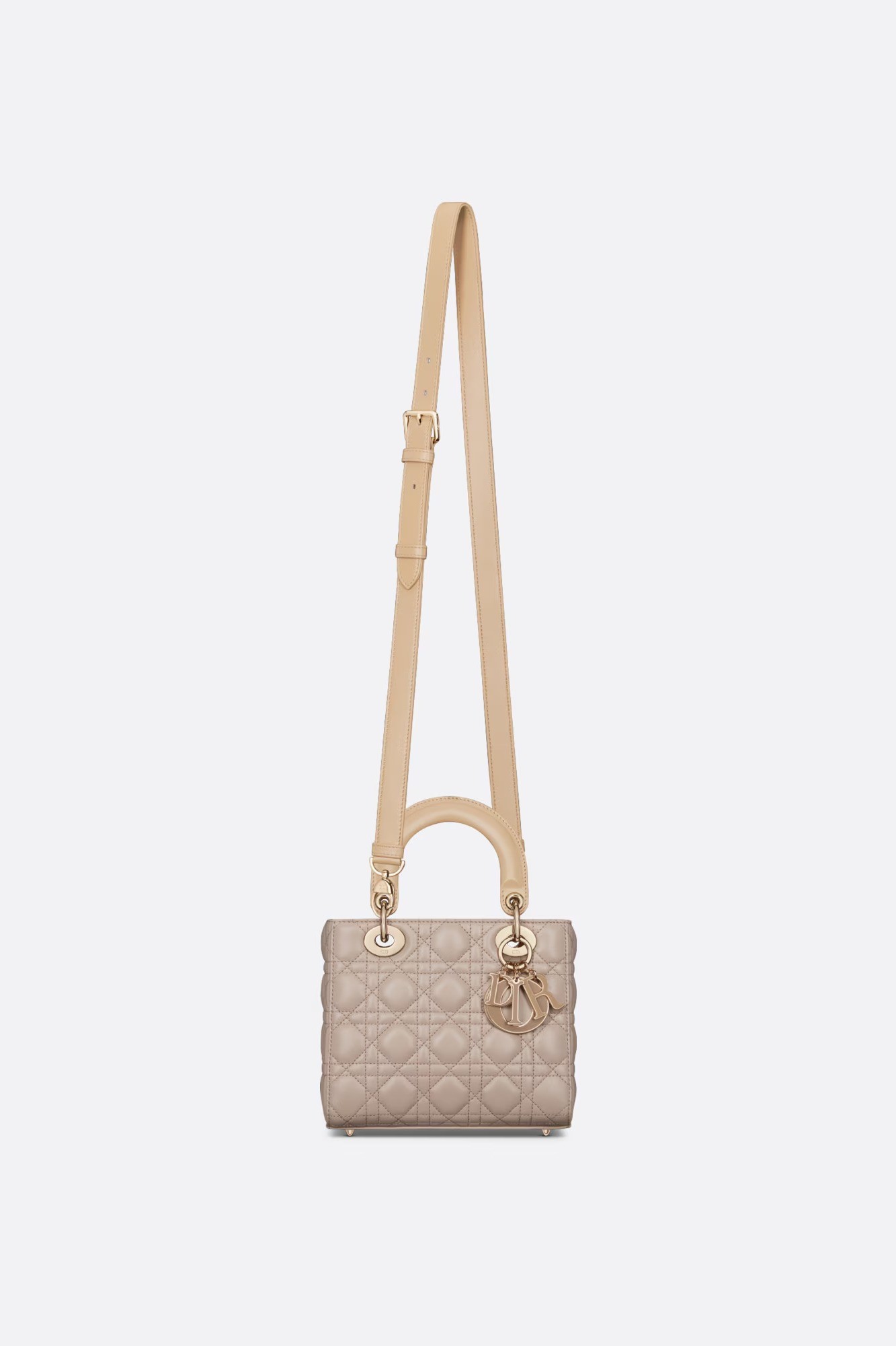 Small Lady Dior Bag - Beige