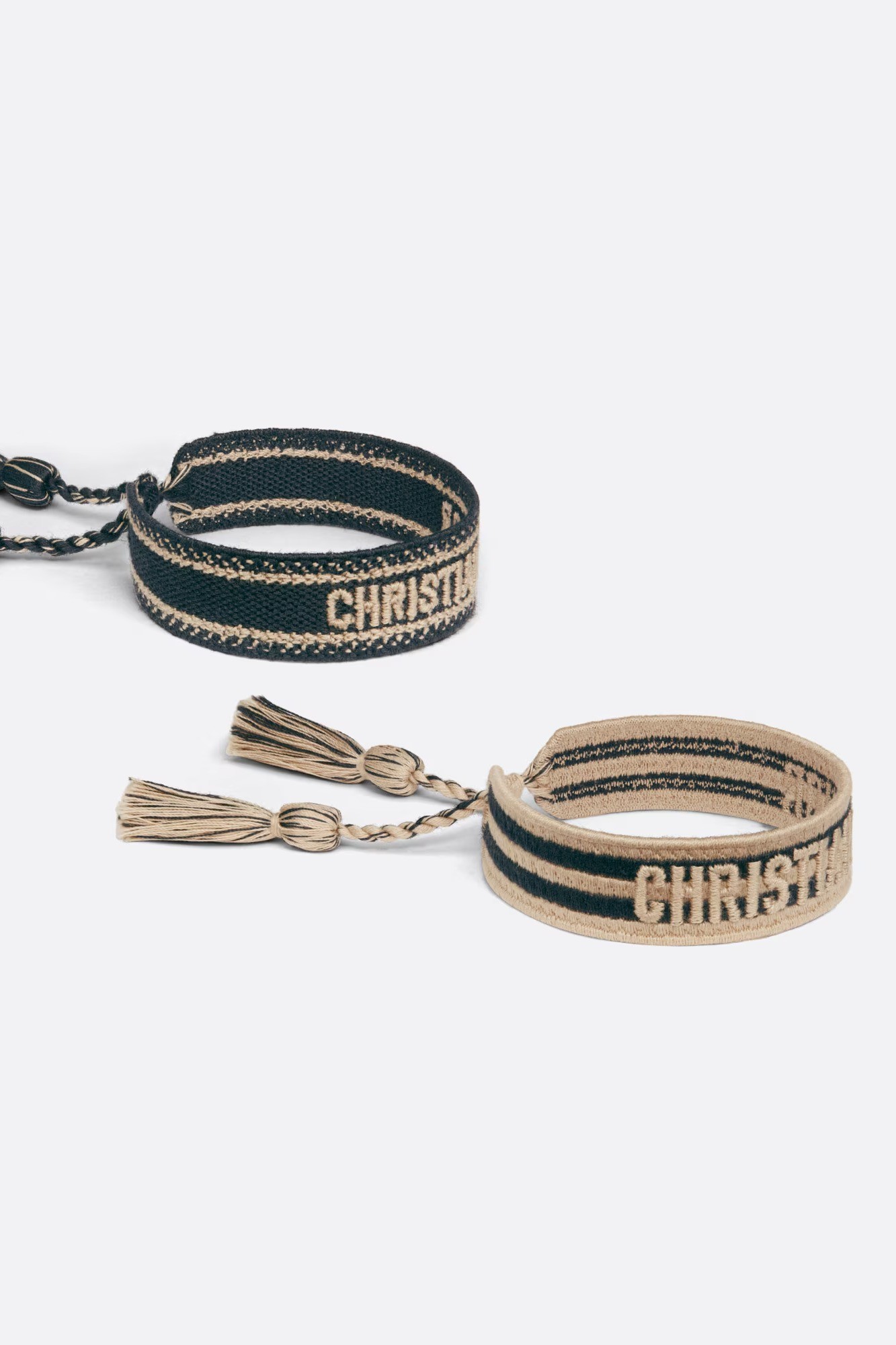 Christian Dior Bracelet Set - Navy Blue \ Beige