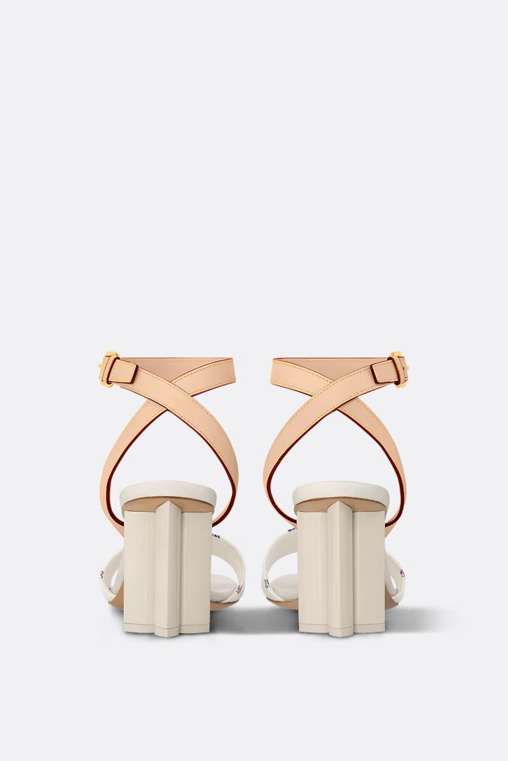 Silhouette Sandals - White