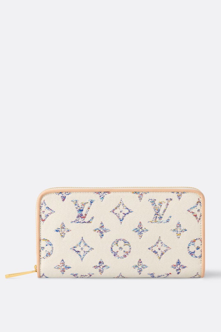 Louis Vuitton - Zippy Wallet - Multicoloured/White