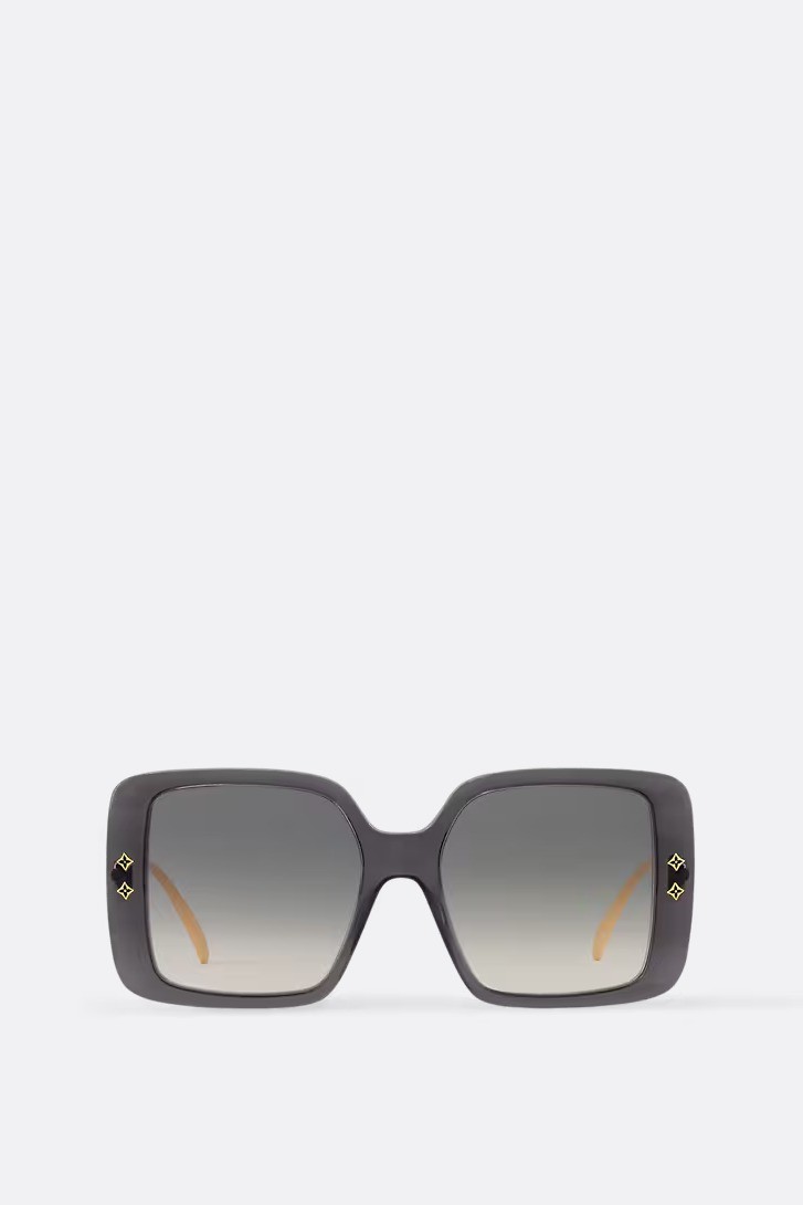 Louis Vuitton - LV Jewel Mix Square Sunglasses - Black