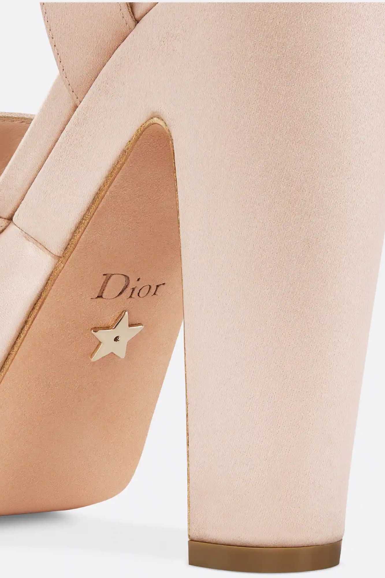 Muse Dior Heeled Sandal - Nude