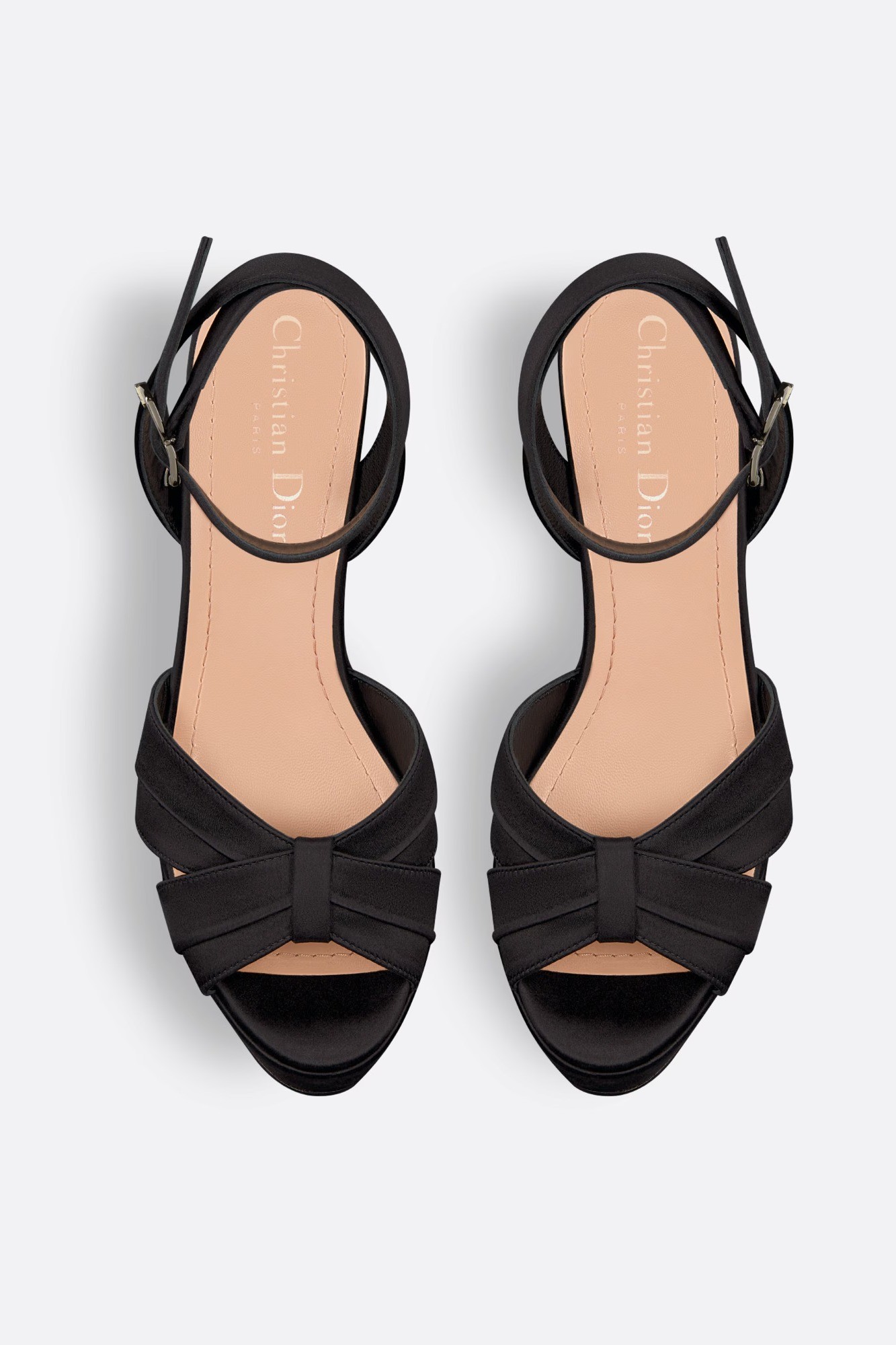 Muse Dior Heeled Sandal - Black