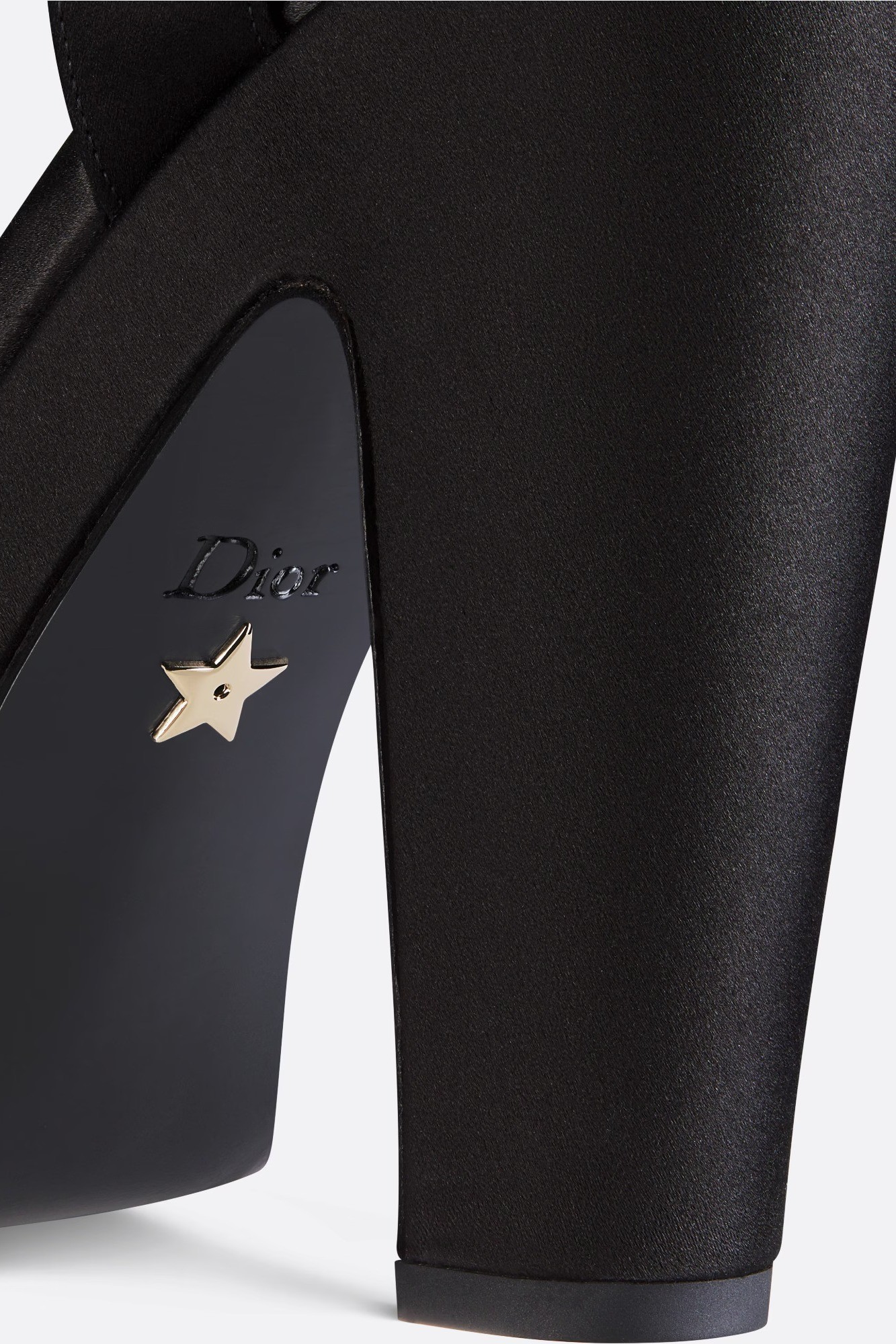 Muse Dior Heeled Sandal - Black