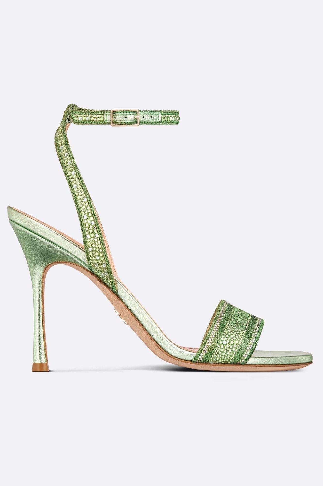 Dway Heeled Sandal -Green