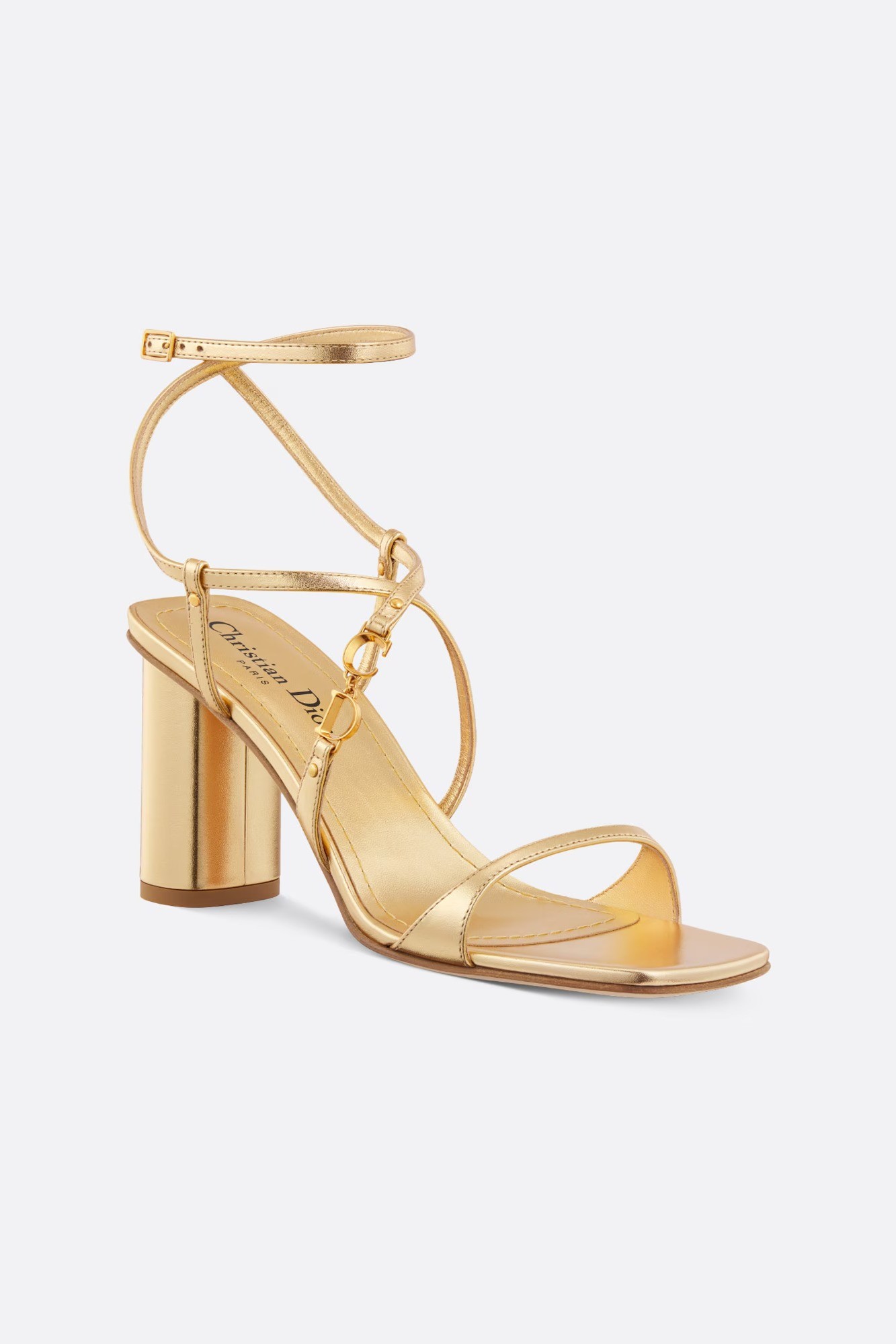 Dior - C'est Dior Heeled Sandal - Gold