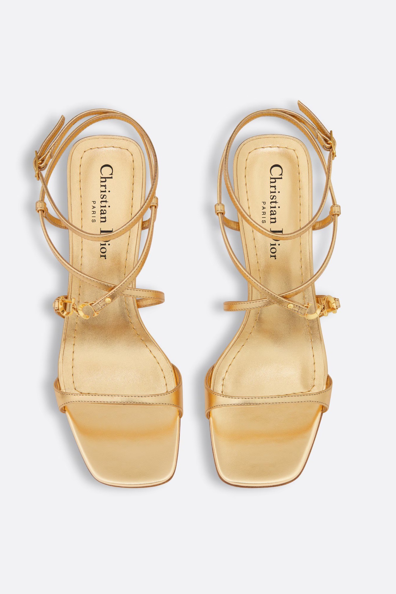 C'est Dior Heeled Sandal - Gold