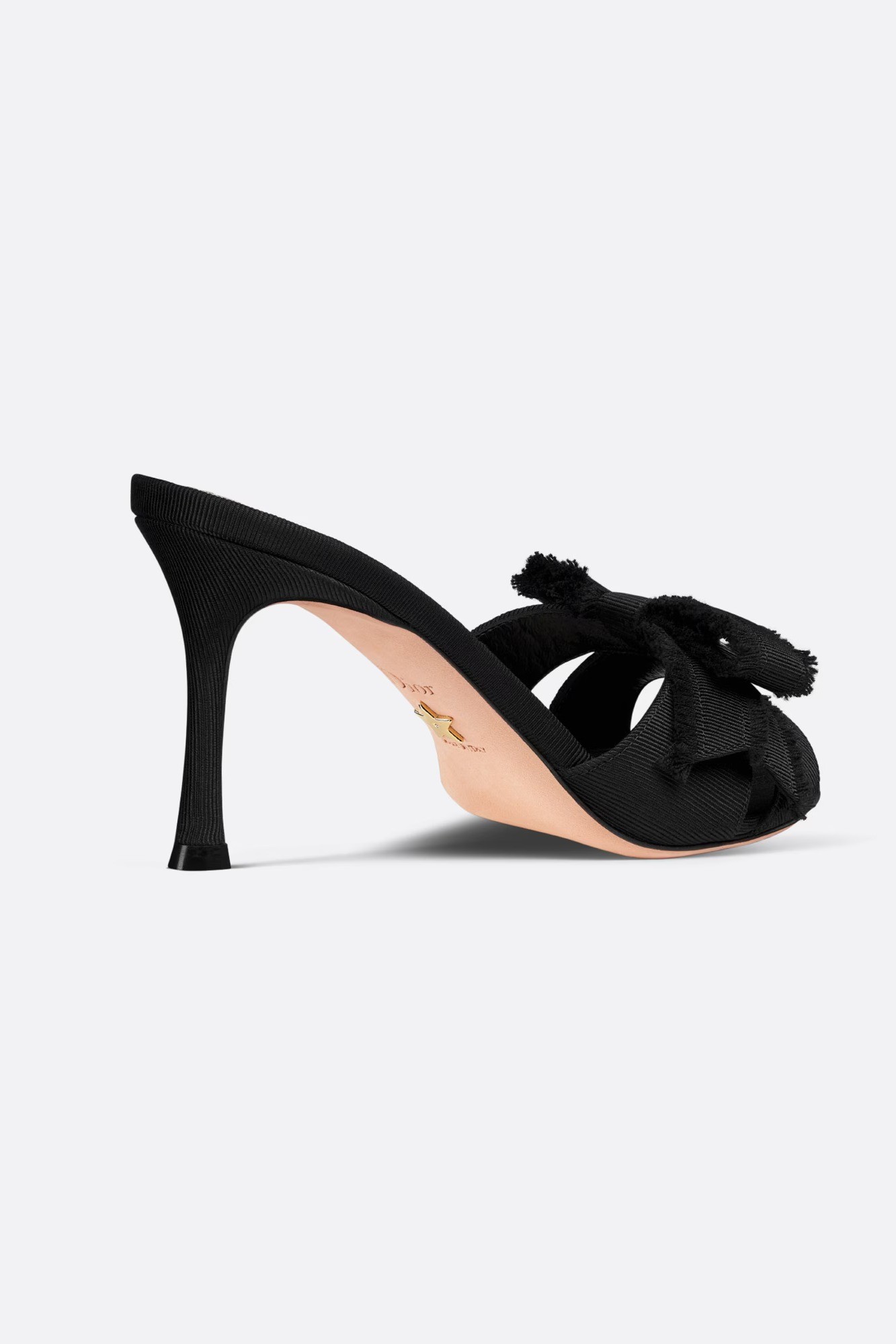 Adiorable Heeled Slide - Black