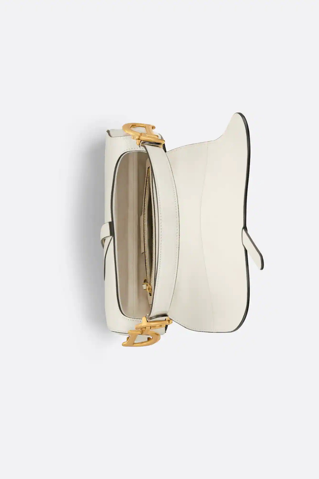 Saddle Bag with Strap - Latte