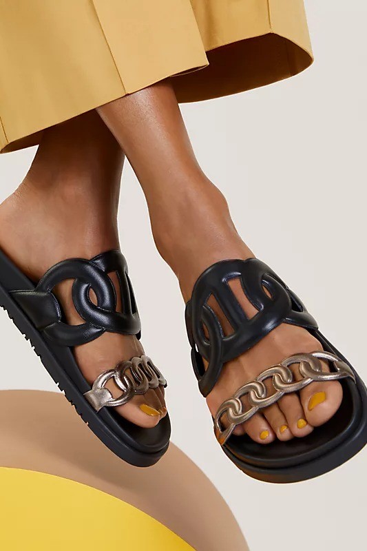 Hermès - Extra sandal - Black