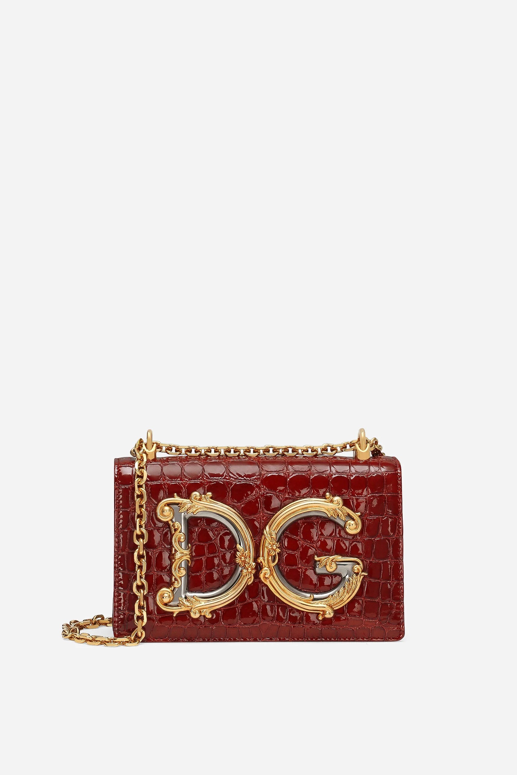 Dolce & Gabbana - MEDIUM DG GIRLS SHOULDER BAG - Red