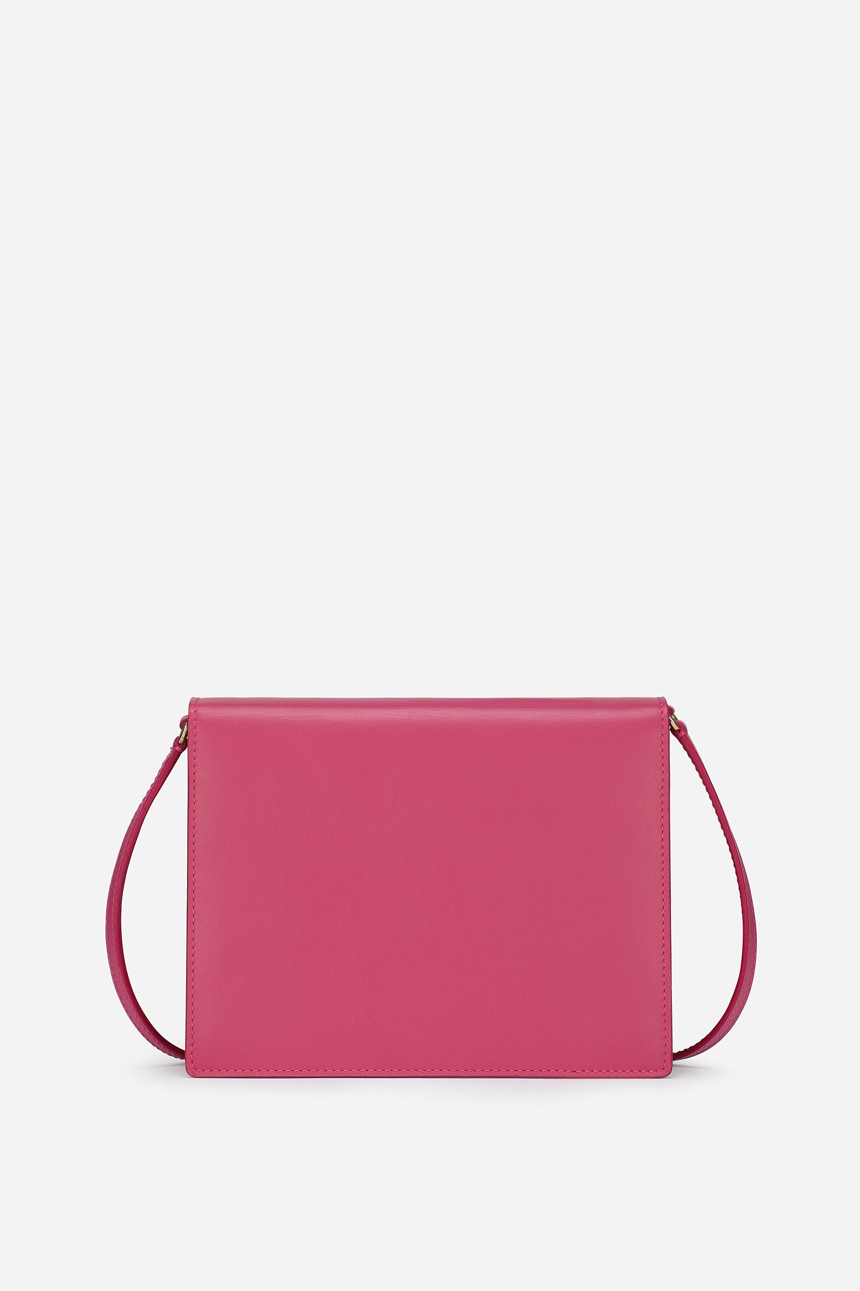 CALFSKIN DG LOGO BAG CROSSBODY BAG - Pink