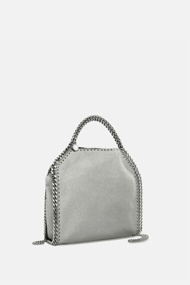 Tiny Falabella Tote - Gray