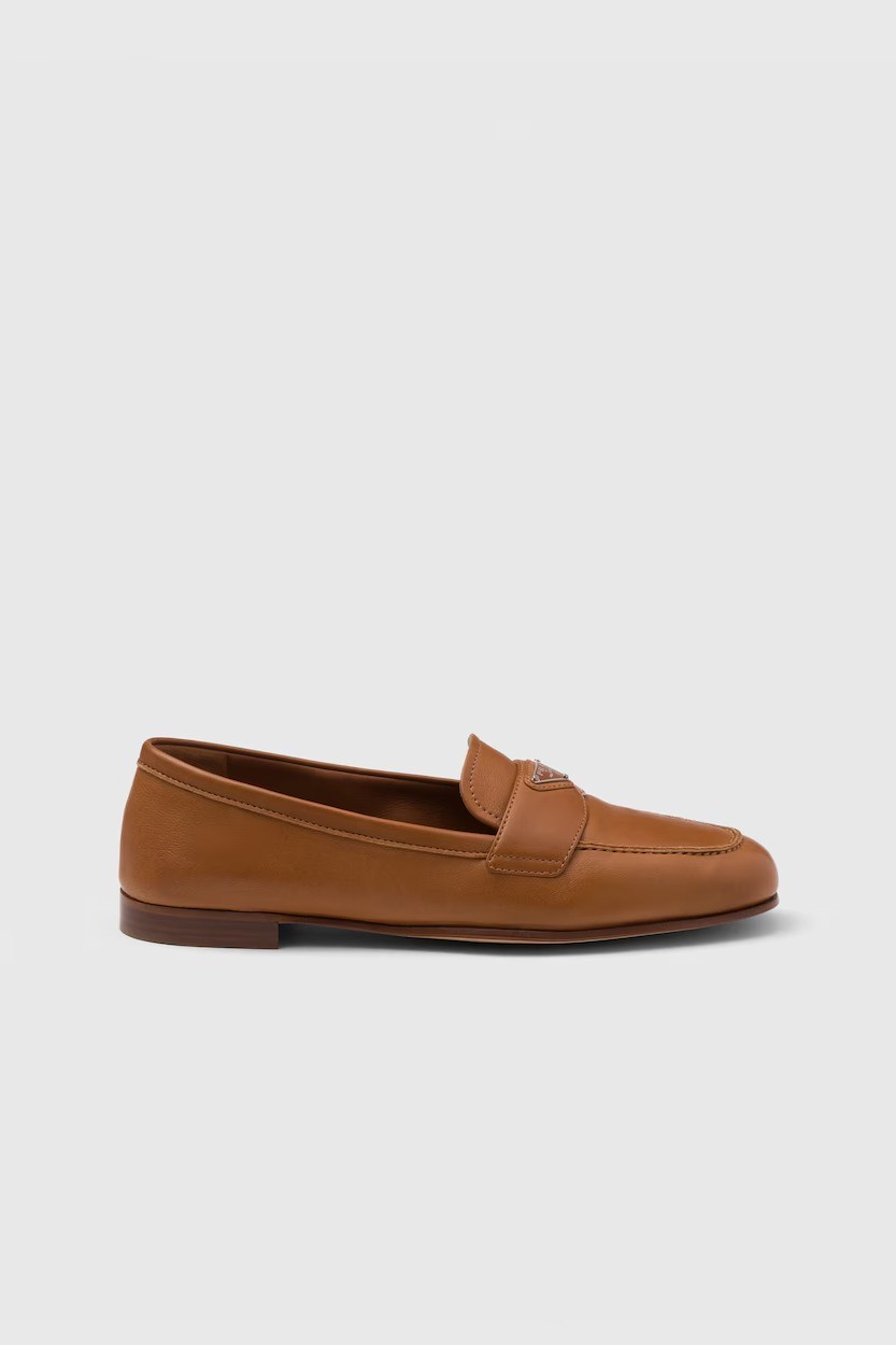 Nappa leather loafers - Light Tan