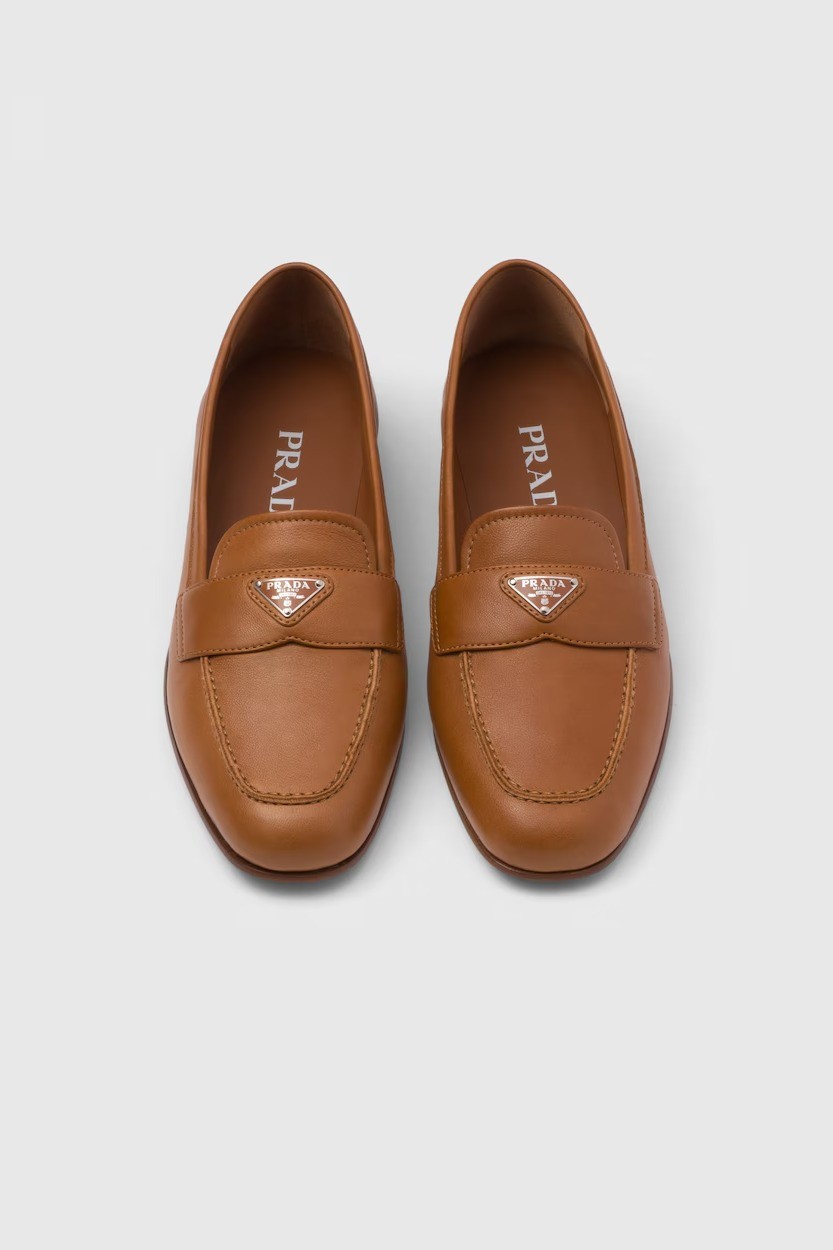 Nappa leather loafers - Light Tan