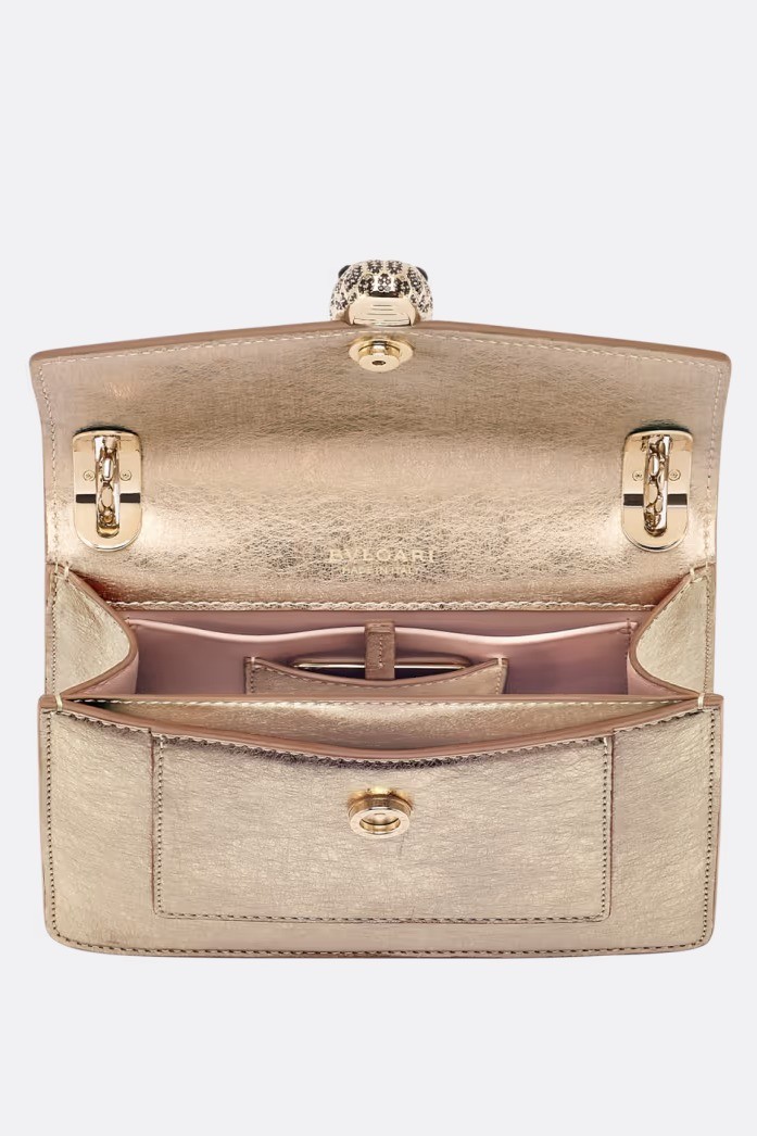 Serpenti Forever Day-to-night Shoulder Bag - Light Gold