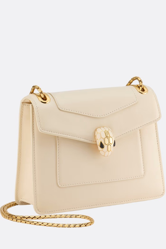 Serpenti Forever Day-to-night Shoulder Bag - Ivory