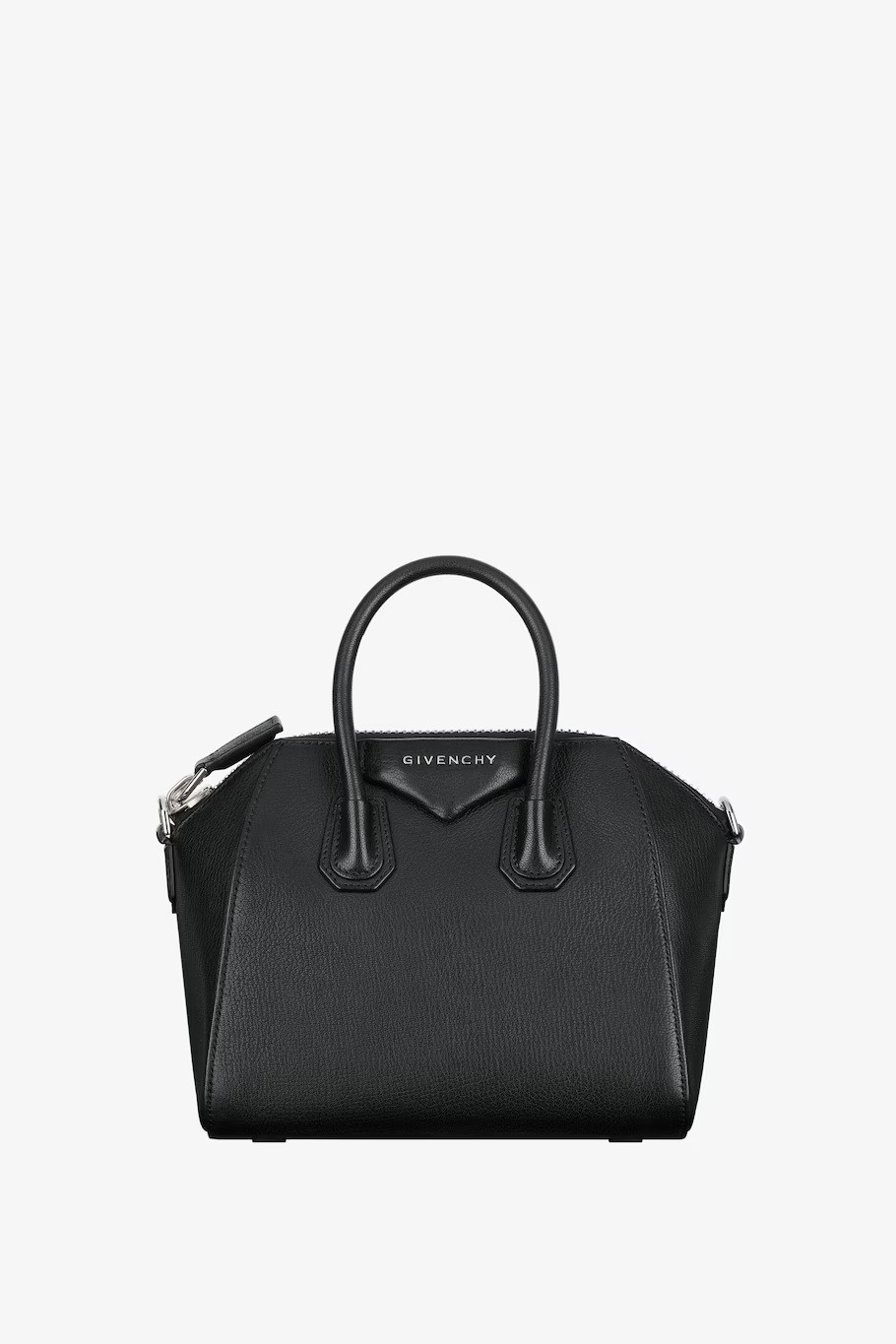 Givenchy - Mini Antigona bag in Box leather - Black