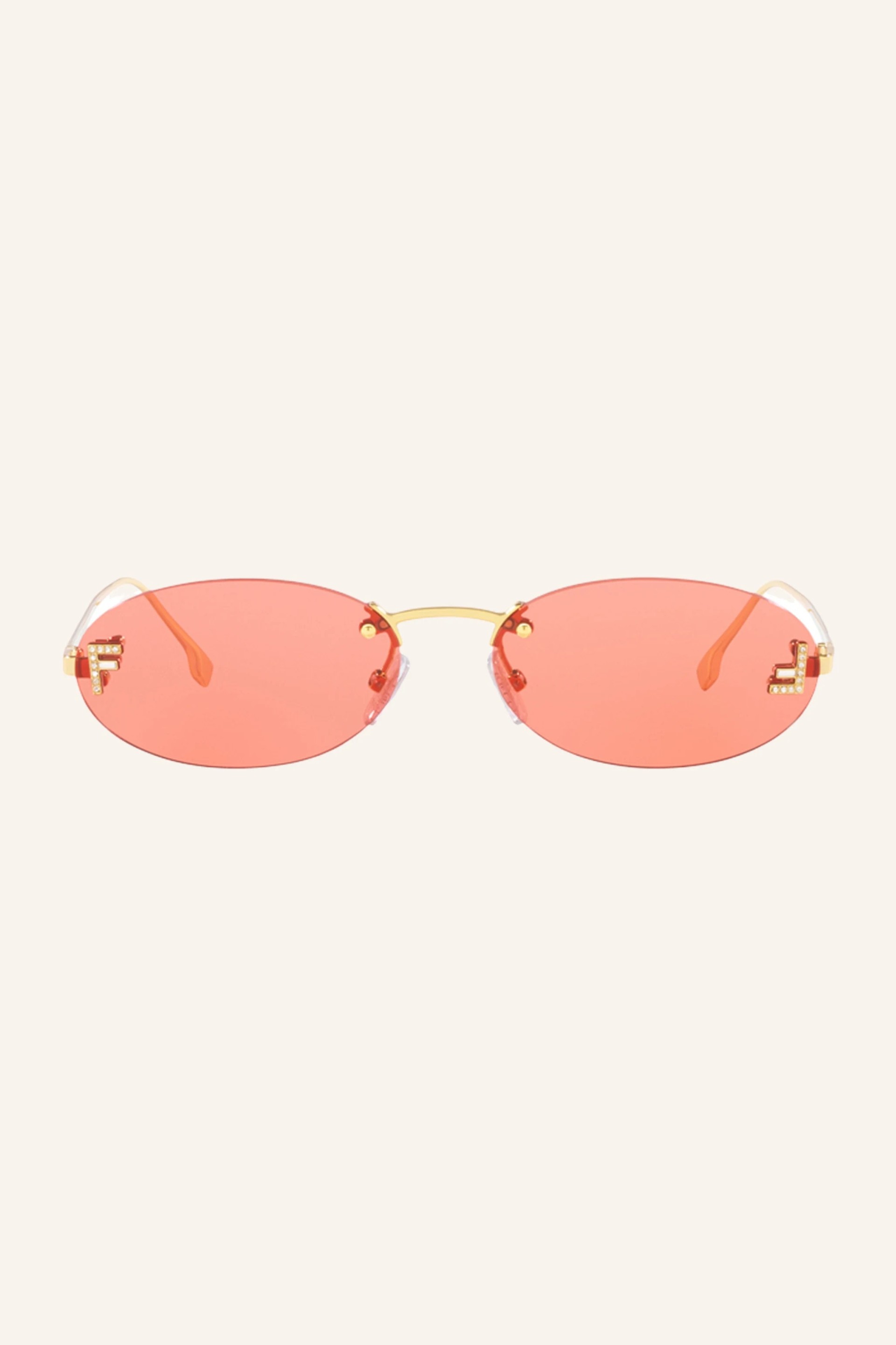Fendi First Sunglasses - Gold Shiny