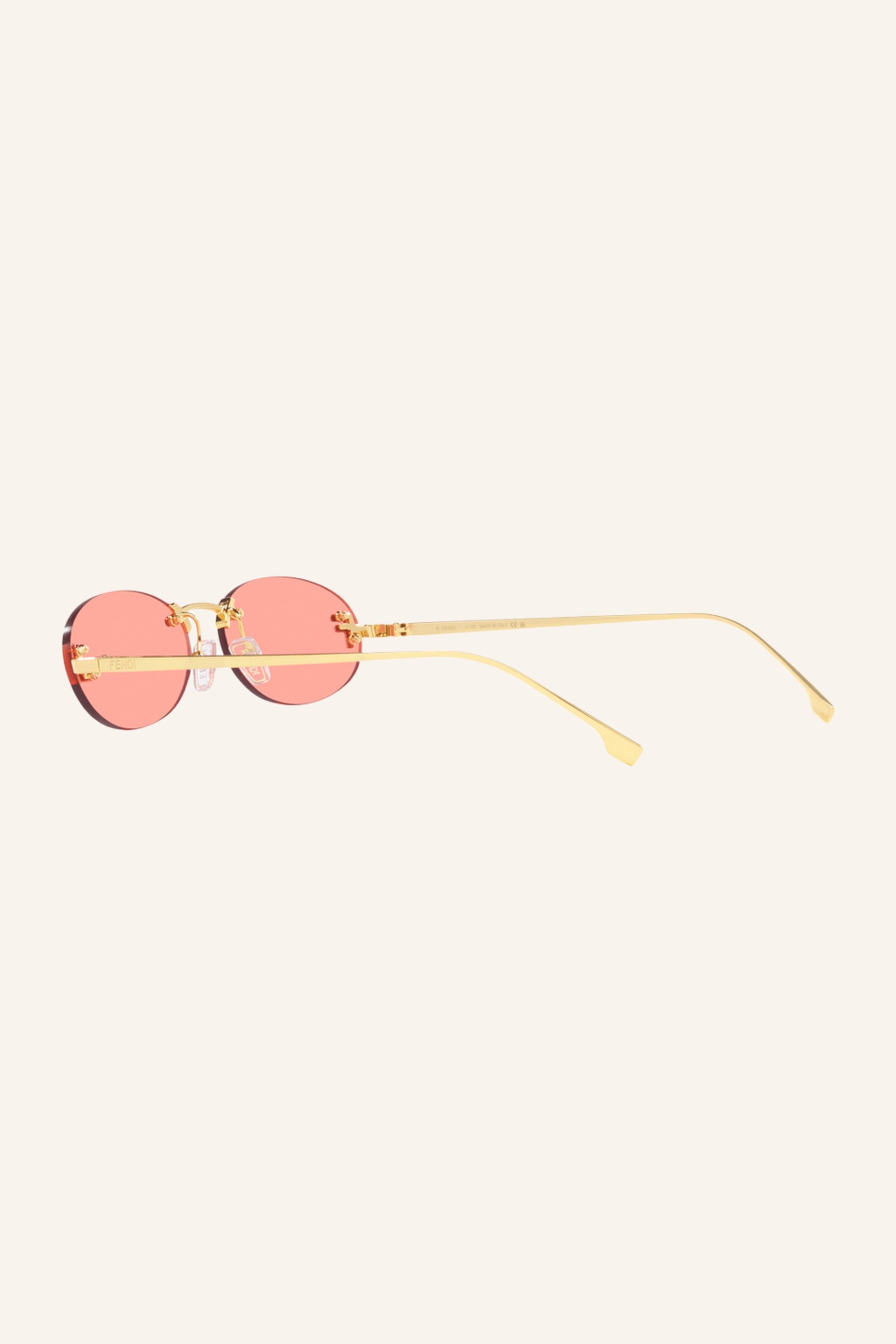 Fendi First Sunglasses - Gold Shiny