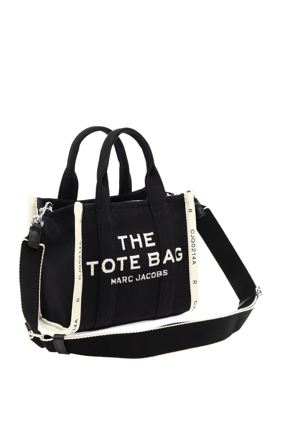 Marc Jacobs The Jacquard Small Tote Bag - Black