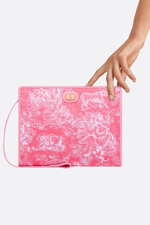 Dioriviera 30 Montaigne Dea Pouch - Candy Pink