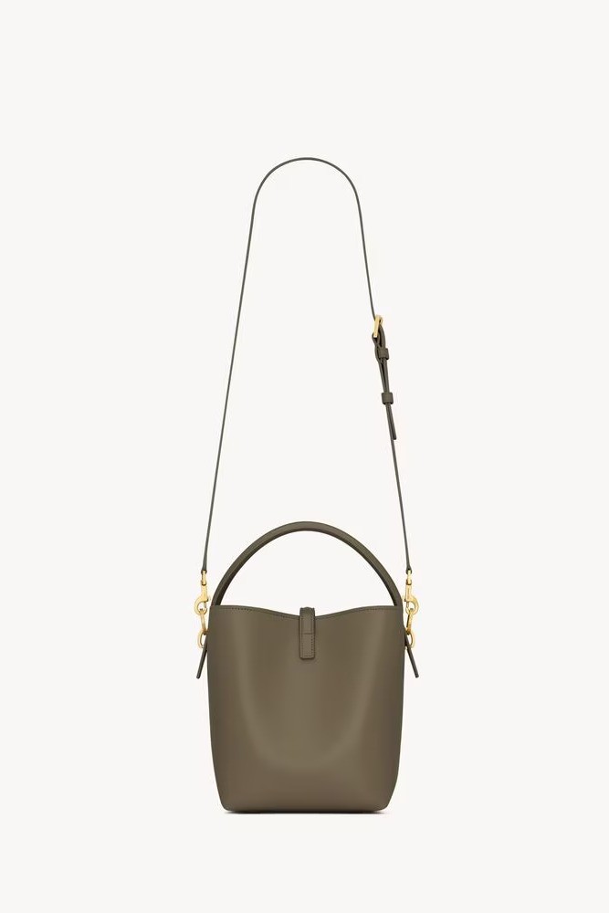 Small Le 37 Bucket Bag - Deep Musk