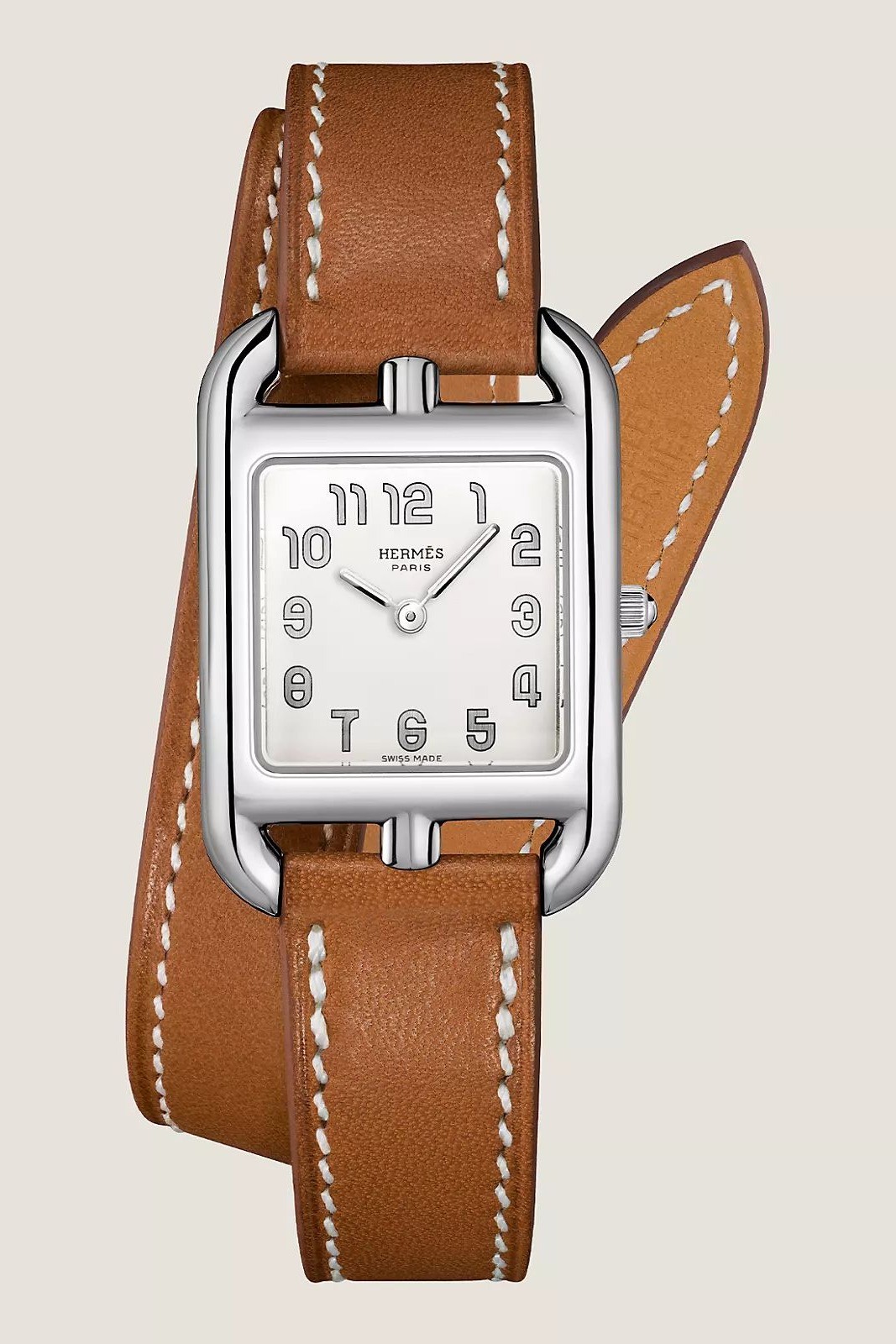 Hermès - Cape Cod watch, Small model, 31 mm - Natural Barenia