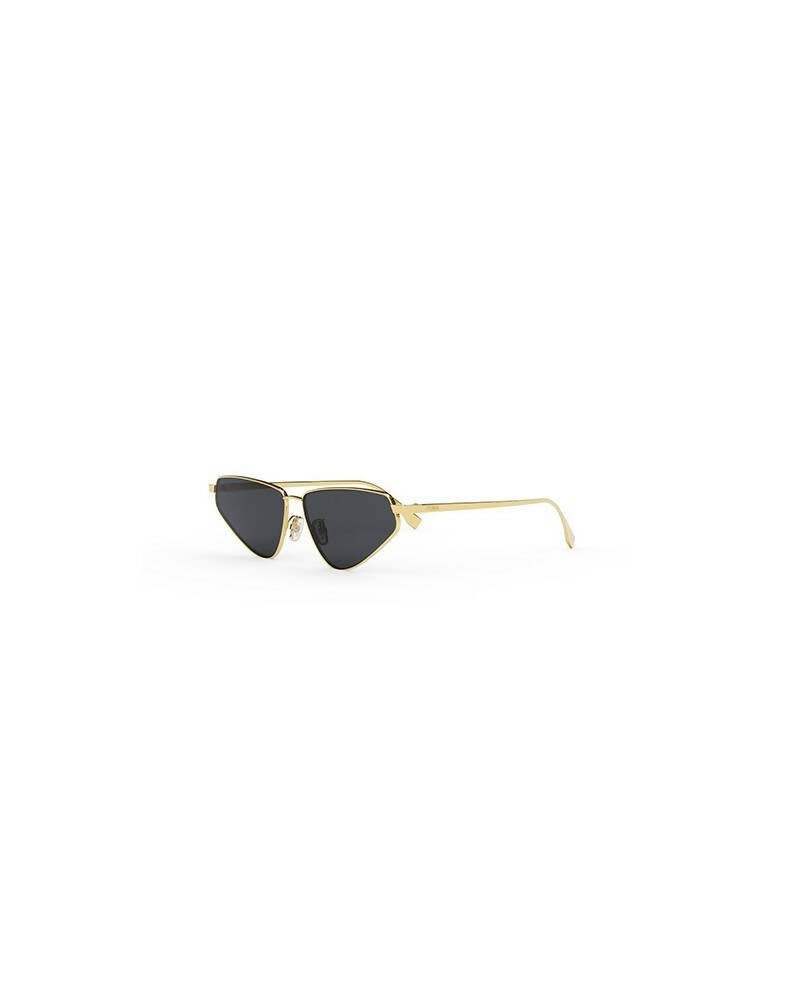 بوشرون - نظارة شمسية بوشرون بتصميم عين القطة - أسود/ذهبي