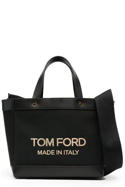 توم فورد - حقيبة يد ميني T Screw - أسود