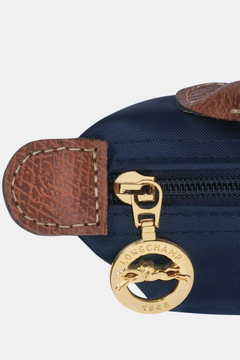 Longchamp - Le Pliage Original Pouch with Handle - Navy – Shop It